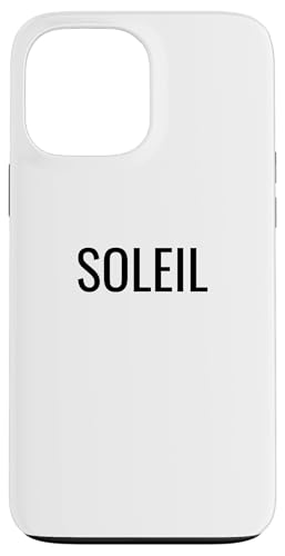 Soleil Hülle für iPhone 13 Pro Max Soleil Hülle für iPhone 13 Pro Max von Soleil