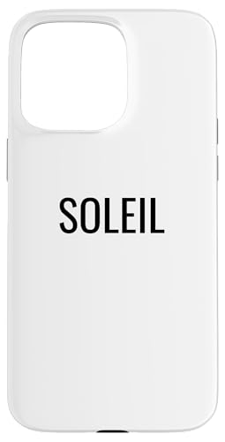 Soleil Hülle für iPhone 15 Pro Max Soleil Hülle für iPhone 15 Pro Max von Soleil