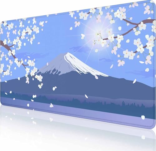 Niedliche Schreibtischunterlage, traditionelles japanisches Hanami-Festival, Schreibtischunterlage, XXL, großes Mauspad, großes Gaming-Mauspad, Laptop, Computer, Tastatur, Mauspad, 90 x 40 cm Niedliche Schreibtischunterlage, traditionelles japanisches Hanami-Festival, Schreibtischunterlage, XXL, großes Mauspad, großes Gaming-Mauspad, Laptop, Computer, Tastatur, Mauspad, 90 x 40 cm von Solekla