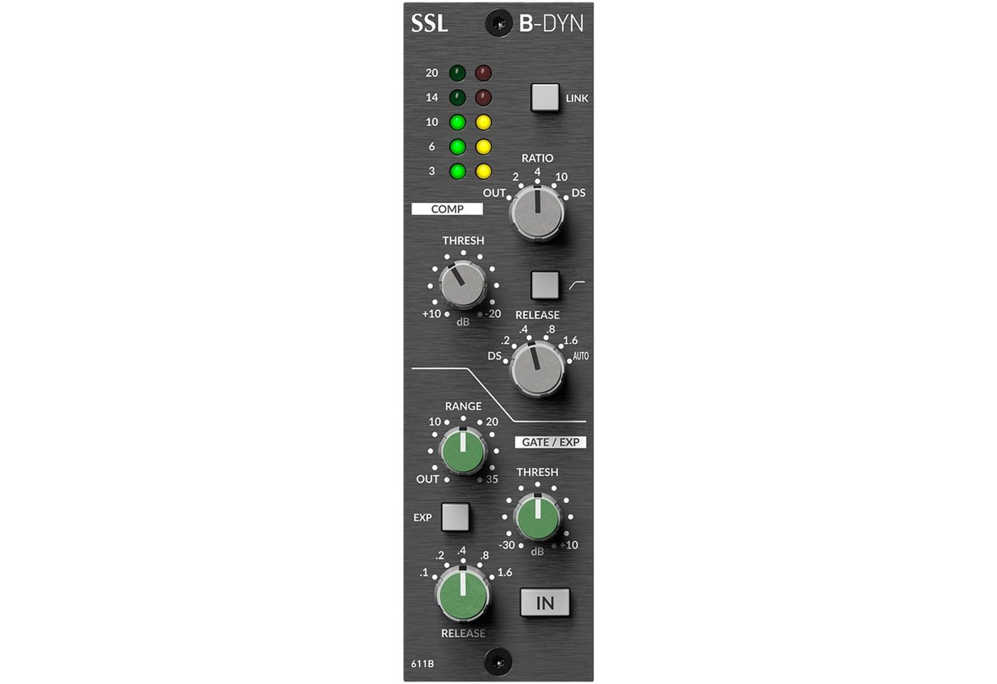 Solid State Logic Audio-Wandler, 500 B Dynamics - Dynamik Prozessor von Solid State Logic