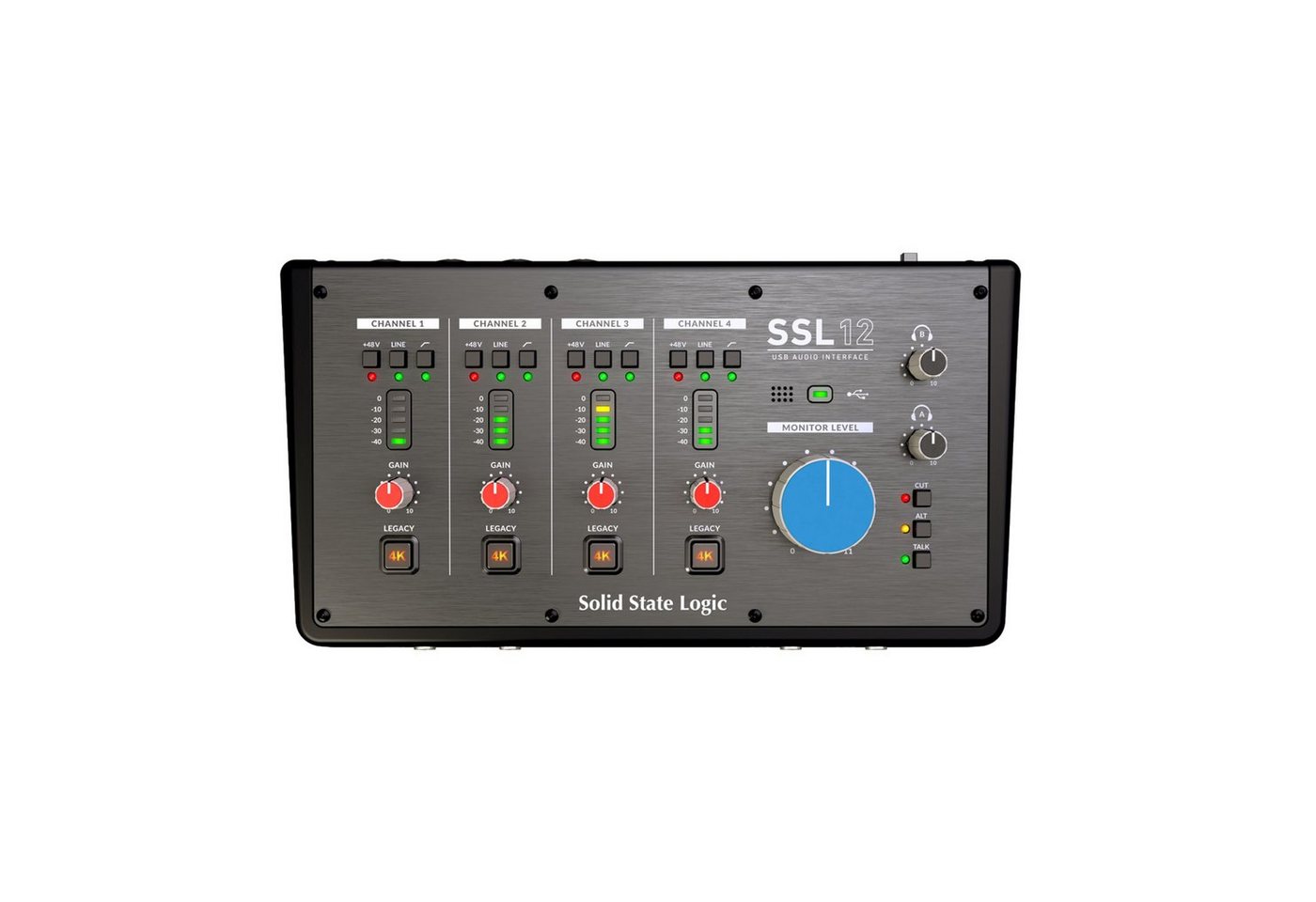 Solid State Logic Digitales Aufnahmegerät (SSL 12 USB Audio Interface - USB Audio Interface) von Solid State Logic