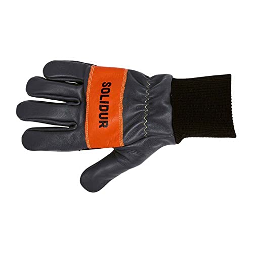 Solidur GA05 - Kettensägenhandschuhe En381-7 Klasse 2 Design A - Linke Hand - Außergewöhnlicher Komfort und Schutz - Größe T10 von Solidur