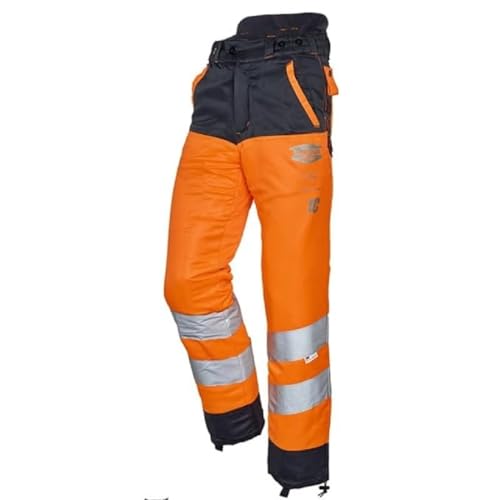 SOLIDUR HVPA1COR-3XL Glow Typ C Klasse 1 Hose, Orange, Größe 3XL von Solidur