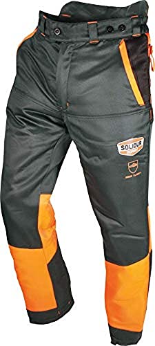 Solidur AUPA7M-M Pantalon Authentic Klasse 1 Typ A Kettensägenschutzhose, 100% Polyester, 7 cm kürzer, Größe M von Solidur