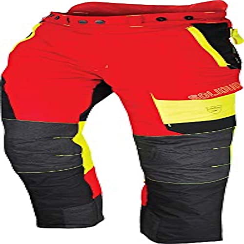 Solidur COPA3ARE-2XL PANTALON COMFY Klasse 3 Typ A, Schnittschutzhose, Farbe Rot, Größe 2XL Solidur COPA3ARE-2XL PANTALON COMFY Klasse 3 Typ A, Schnittschutzhose, Farbe Rot, Größe 2XL von Solidur