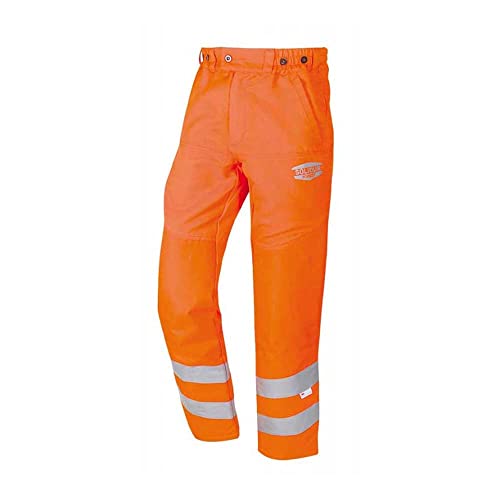 Solidur DEPAHVOR - Brushcutting Hi-Vis En Iso 20471 Klasse 2 Schutzhosen - Außergewöhnlicher Komfort und Schutz - Größe L - Orange Solidur DEPAHVOR - Brushcutting Hi-Vis En Iso 20471 Klasse 2 Schutzhosen - Außergewöhnlicher Komfort und Schutz - Größe L - Orange von Solidur