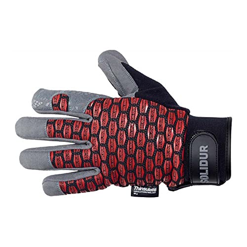 Solidur GA06 - Kälte- und Grip-Handschuhe (Thinsulate) - Außergewöhnlicher Komfort und Schutz - Größe T10 von Solidur