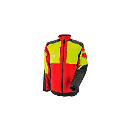 Solidur INVERE - Infinity Stretch-Arbeitsjacke mit abnehmbaren Armen - Außergewöhnlicher Komfort und Schutz - Größe 3XL - Rot von Solidur
