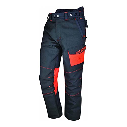 Solidur STPA - Sostrong Typ A Klasse 1 - Kettensägenhosen - Außergewöhnlicher Komfort und Schutz - Sicheres und funktionelles Design - Größe 4XL Solidur STPA - Sostrong Typ A Klasse 1 - Kettensägenhosen - Außergewöhnlicher Komfort und Schutz - Sicheres und funktionelles Design - Größe 4XL von Solidur
