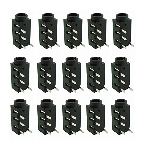 Solimind 100 StüCk 3,5Mm Buchse Audio Anschluss 4 Pin DIP KopfhöRer Buchse Anschluss SJ-320A von Solimind