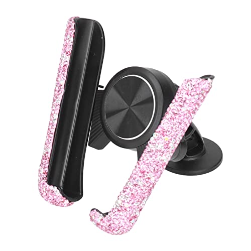 Solinder Bling Car Phone -Halter, Strassfahrzeug -Mobiltelefonhalterung mit ABS -Material, Universell für Frauen und Mädchen, Exquisite Verarbeitungsverkehrs - -Kompaktgröße, Einstellbare Solinder Bling Car Phone -Halter, Strassfahrzeug -Mobiltelefonhalterung mit ABS -Material, Universell für Frauen und Mädchen, Exquisite Verarbeitungsverkehrs - -Kompaktgröße, Einstellbare von Solinder