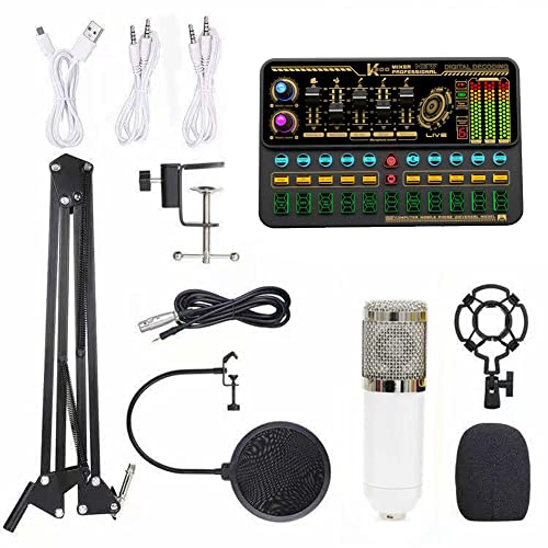 Solinder Smart Voice Changer Multifunktions Live SK500 Soundkarte und BM800 Suspension Mikrofon Kit Broadcast Recording Kondensator Mikrofon Set Smart Voice Changer Gerät Computer & Pocket T Solinder Smart Voice Changer Multifunktions Live SK500 Soundkarte und BM800 Suspension Mikrofon Kit Broadcast Recording Kondensator Mikrofon Set Smart Voice Changer Gerät Computer & Pocket T von Solinder