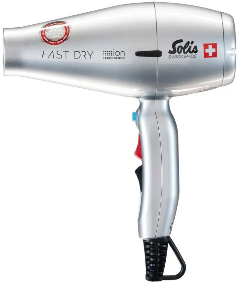 Fast Dry 360º Ionic Type 381 Haartrockner silber von Solis