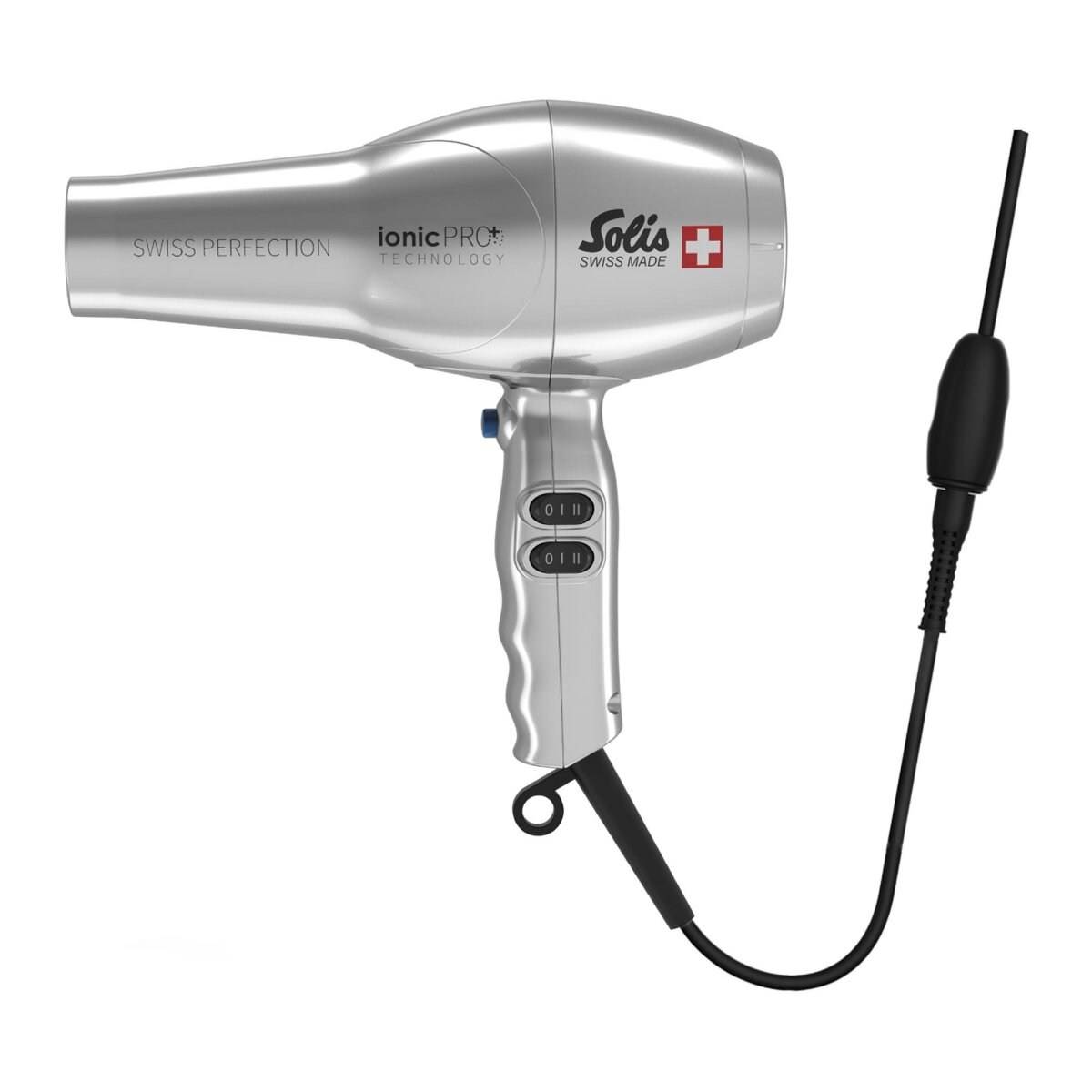 SOLIS Swiss Perfection 360º ionic PRO silber Haartrockner SOLIS Swiss Perfection 360º ionic PRO silber Haartrockner von Solis