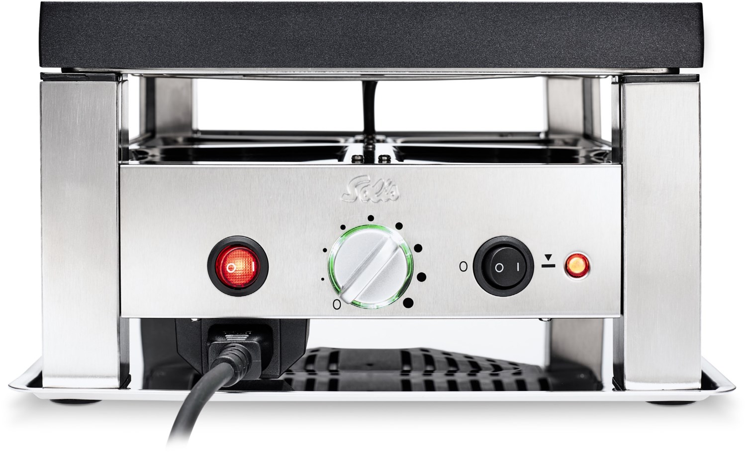 Table Grill Four 4 - 5in1 Typ 7910 Raclette schwarz/edelstahl Table Grill Four 4 - 5in1 Typ 7910 Raclette schwarz/edelstahl von Solis