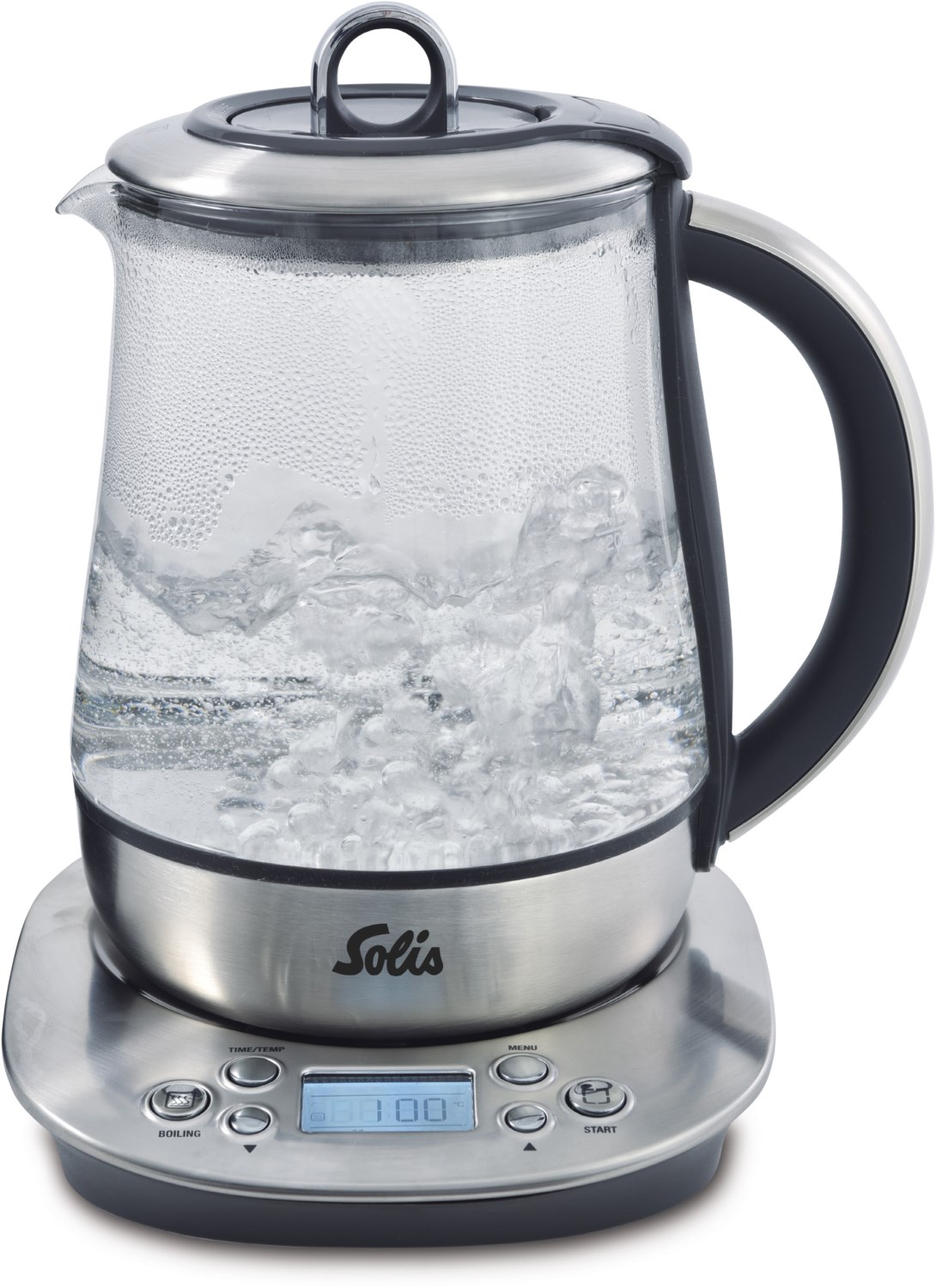 Tea Kettle Digital Typ 5515 Wasserkocher edelstahl/glas von Solis