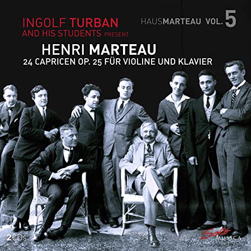 Henri Marteau Vol.5-24 Capricen op.25 von Solo Musica (Naxos Deutschland Musik & Video Vertriebs-)