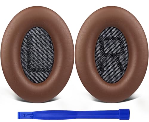 SoloWIT® Ersatz Ohrpolster für Bose QC35, kompatibel mit Over-Ear Kopfhörern von QuietComfort 35 (QC35) und Quiet Comfort 35 II (QC35 ii) von SoloWIT