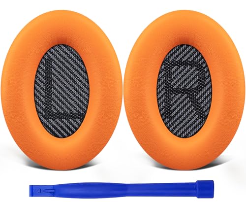 SoloWIT® Ersatz Ohrpolster für Bose QC35, kompatibel mit Over-Ear Kopfhörern von QuietComfort 35 (QC35) und Quiet Comfort 35 II (QC35 ii) von SoloWIT