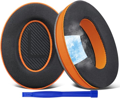 SoloWIT® Kühlgel Ersatz Ohrpolster für Bose QuietComfort 35 (QC35) und Quiet Comfort 35 II (QC35 II) Over-Ear-Kopfhörer von SoloWIT