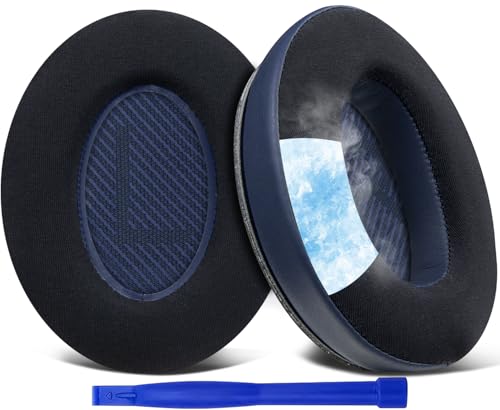 SoloWIT® Kühlgel Ersatz Ohrpolster für Bose QuietComfort 35 (QC35) und Quiet Comfort 35 II (QC35 II) Over-Ear-Kopfhörer von SoloWIT