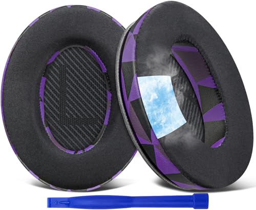 SoloWIT® Kühlgel Ersatz Ohrpolster für Bose QuietComfort 35 (QC35) und Quiet Comfort 35 II (QC35 II) Over-Ear-Kopfhörer von SoloWIT