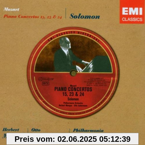 Klavierkonzerte 15,23 & 24 Klavierkonzerte 15,23 & 24 von Solomon