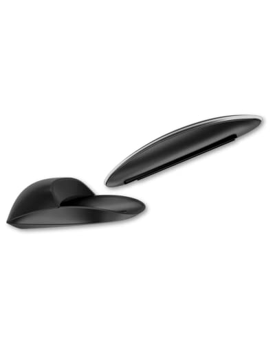Solumics.Case® - Ergonomisches Case für die Apple Magic Mouse | Für eine ergonomischere iMac Maus (Schwarz/Dunkelgrau) von Solumics