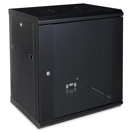 Platinum Enclosures 9U 450 mm tiefer Wand-Datenschrank von SolveIt Data