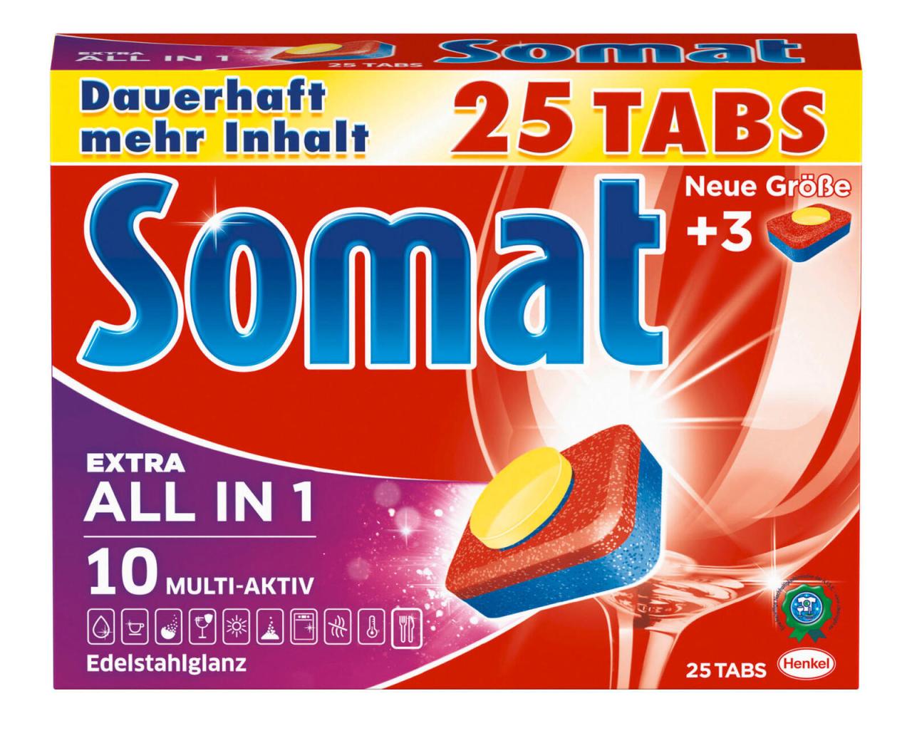 Somat 10 in 1 Extra Tabs von Somat