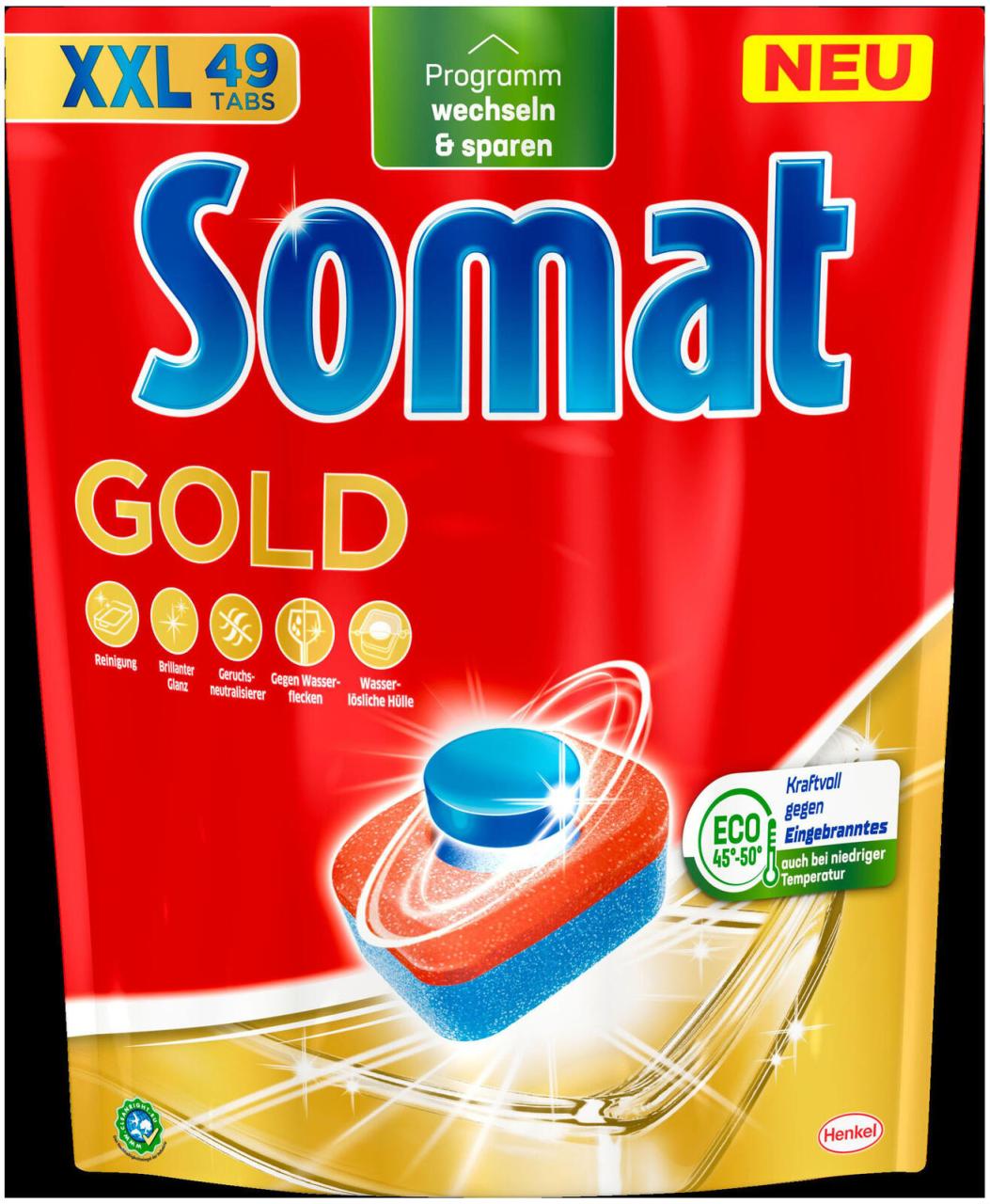 Somat Gold 49Tabs 911,4g von Somat