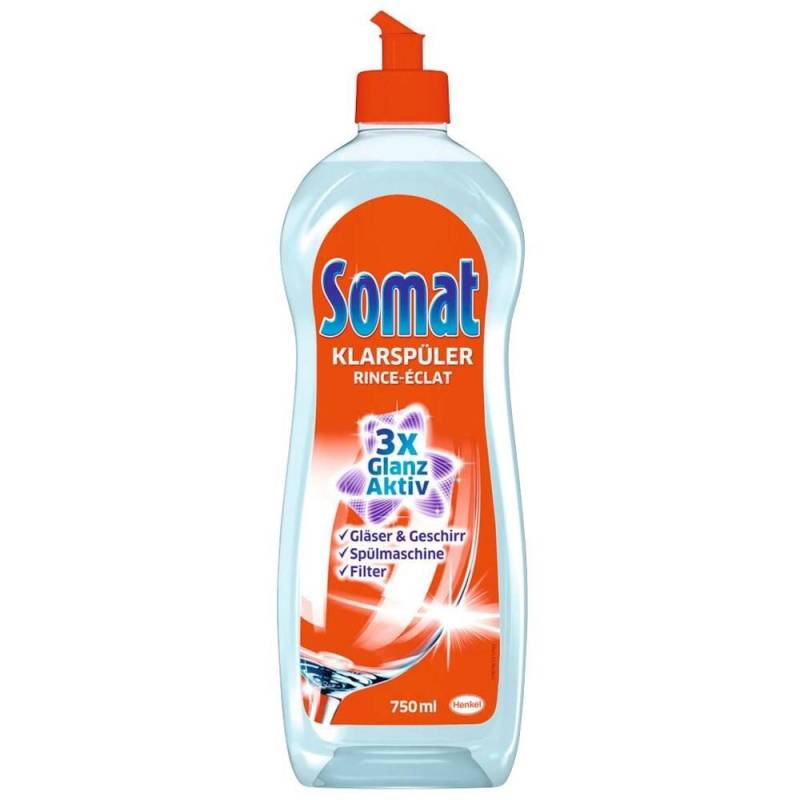 Somat Klarspüler in 100% recycelter Plastikflasche - 0,75 l von Somat