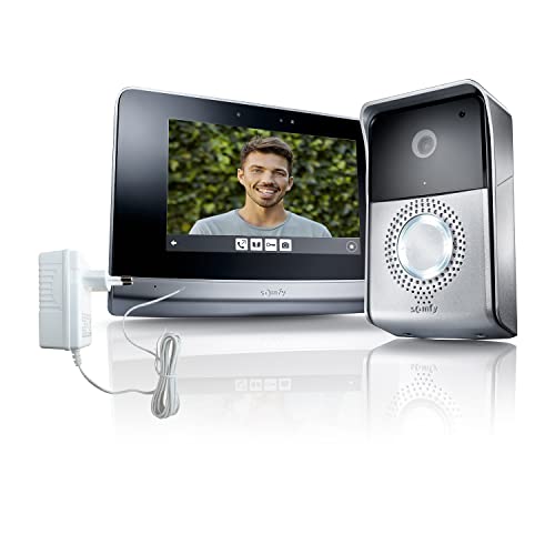 Somfy 2401446 Innenstation V500 Mit Steckernetzteil, Display für Gegensprechanlage von Somfy