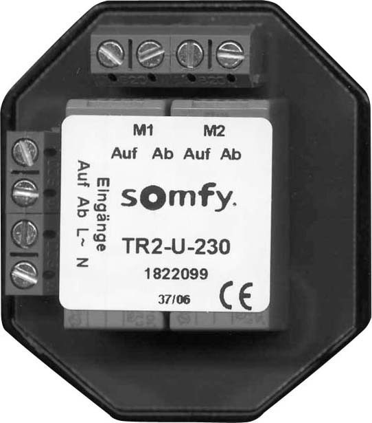 Somfy Trennrelais TR2-U-230 AP 1822108 Somfy Trennrelais TR2-U-230 AP 1822108 von Somfy