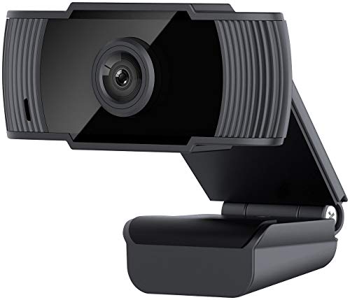 Somikon Kamera PC: Full-HD-USB-Webcam mit Mikrofon, für PC und Mac, 1080p, 30 fps (Laptop Kamera, Computer Camera, Videokonferenz) von Somikon