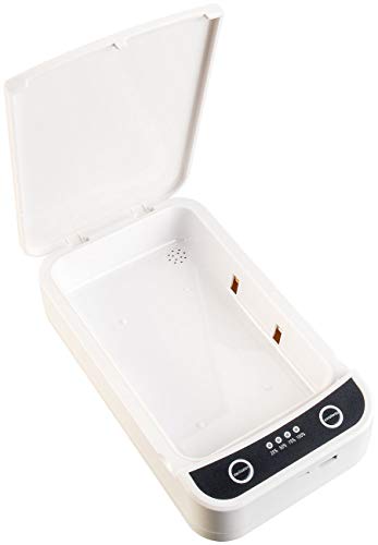 Somikon UV Desinfektionsbox: UV-Desinfektions-Box für Smartphone, Brille, Schlüssel usw., USB (Schlüssel desinfizieren, Handy Desinfektion, Armbanduhren) von Somikon