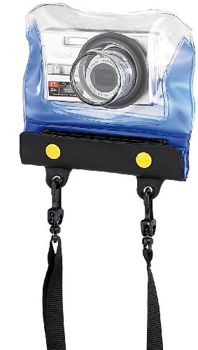 Somikon Unterwasser-Hülle: Unterwasser-Kameratasche Z-38 mit Objektivführung (Schnorchler Kamera-Tasche, Unterwasserbeutel Kameras, wasserdichte Taschen) von Somikon
