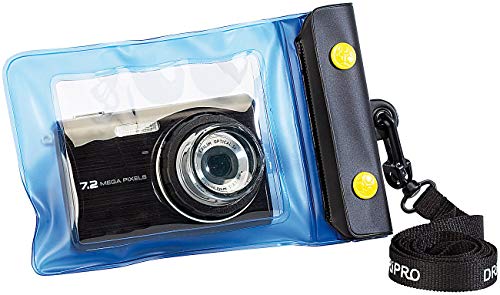 Somikon Unterwasser-Hüllen: Unterwasser-Kameratasche XS mit Objektivführung Ø 30 mm (Universal Unterwassergehäuse, Unterwasserbeutel Kameras, Unterwasserkamera) von Somikon