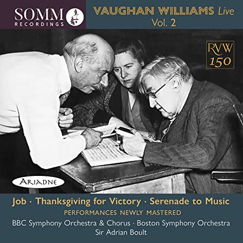 Vaughan Williams Live,Vol.2 von Somm Recordings