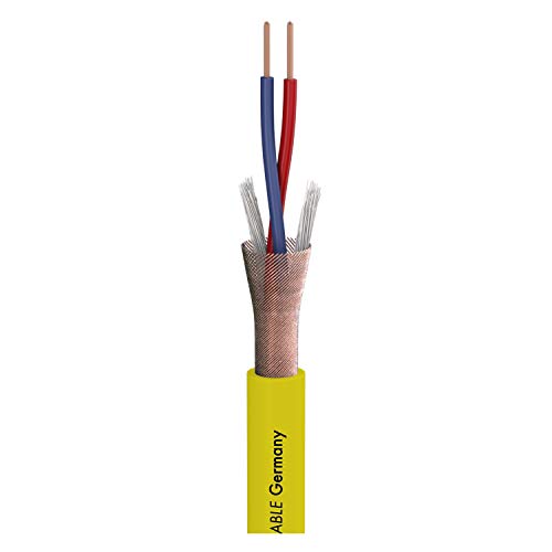 SOMMER CABLE - Mikrofonkabel Stage 22 Highflex, Gelb (20 m) von Sommer Cable