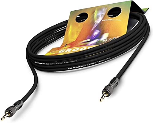 Sommer Cable 10m Klinkenkabel 3,5mm Mini-Klinke auf Miniklinke Patchkabel professionel geschirmt verschraubbare HICON Klinken-Stecker - GOCU-1000 Sommer Cable 10m Klinkenkabel 3,5mm Mini-Klinke auf Miniklinke Patchkabel professionel geschirmt verschraubbare HICON Klinken-Stecker - GOCU-1000 von Sommer Cable