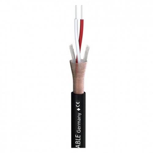 Sommer Cable 200-0011 Mikrofonkabel LiY 2 x 0.22mm² Schwarz Meterware von Sommer Cable