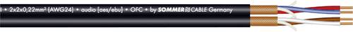 Sommer Cable 200-0551 Mikrofonkabel 2 x 2 x 0.22mm² Schwarz Meterware von Sommer Cable