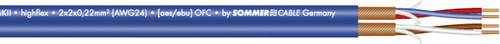 Sommer Cable 200-0552 Mikrofonkabel 2 x 2 x 0.22mm² Blau Meterware von Sommer Cable