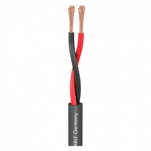 Sommer Cable 415-0051FC Lautsprecherkabel 2 x 1.50mm² Schwarz Meterware von Sommer Cable