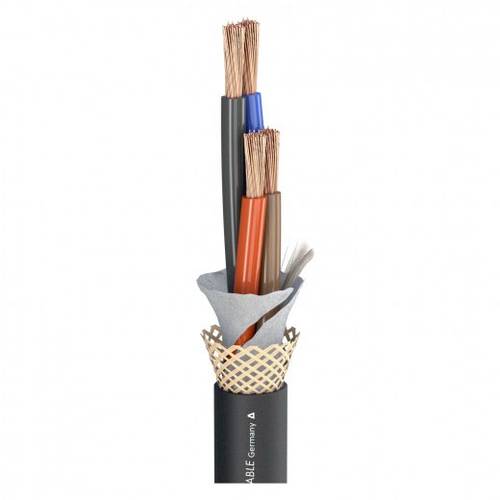 Sommer Cable 490-0231-440AQ Lautsprecherkabel 4 x 4.00mm² Schwarz Meterware von Sommer Cable