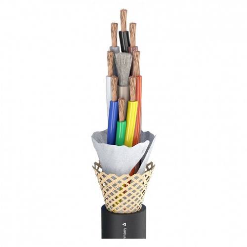 Sommer Cable 490-0231-840AQ Lautsprecherkabel 8 x 4.00mm² Schwarz Meterware von Sommer Cable