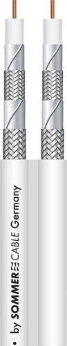 Sommer Cable 601-0960 Koaxialkabel Außen-Durchmesser: 5.6mm RG59 75Ω 110 dB Weiß Meterware von Sommer Cable