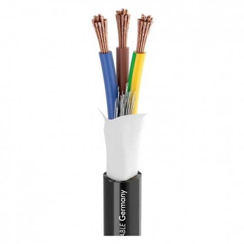 Sommer Cable 700-0241-0325AQ Installationskabel 3 x 2.50mm² Schwarz Meterware von Sommer Cable