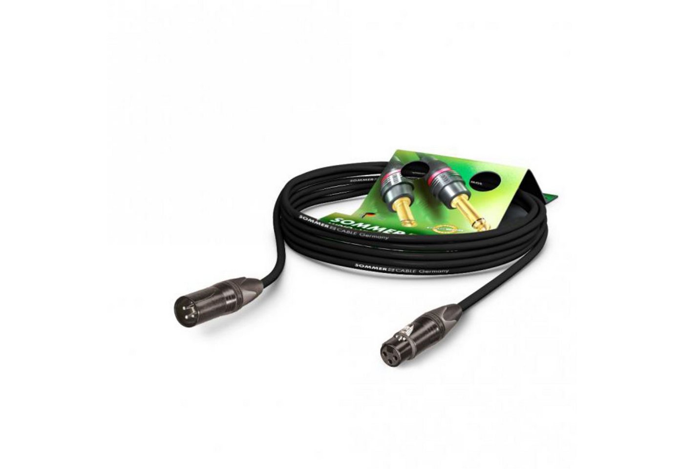 Sommer Cable Audio-Kabel, SG0Q-1000-SW Mikrofonkabel 10 m - Mikrofonkabel von Sommer Cable